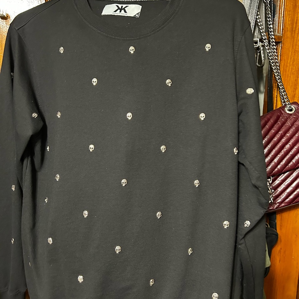 Punisher sweatshirt.